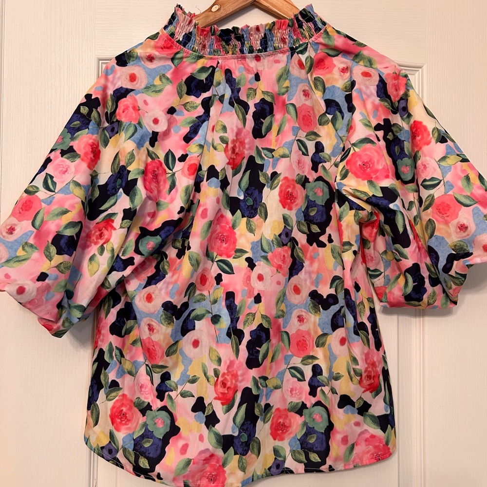 THML Floral Multicolor Top